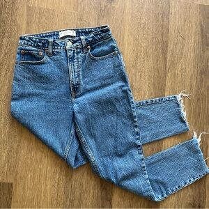 Abercrombie & Fitch Curve Love The Skinny High Rise Jean, Size 26/2